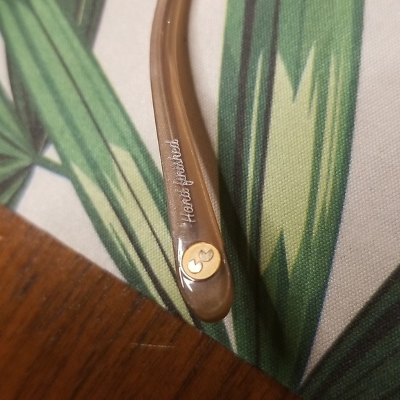 💕GARRETT LEIGHT💕 Pershing Glasses RG-DV Rose Gold Dove Frame Pink Gradient NWT - Picture 12 of 12